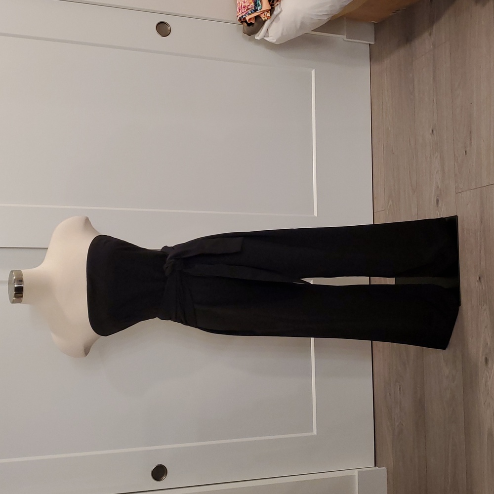 Superdown From Revolve Black Strapless Jumpsuit S… - image 1